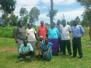 A community organizes their water project